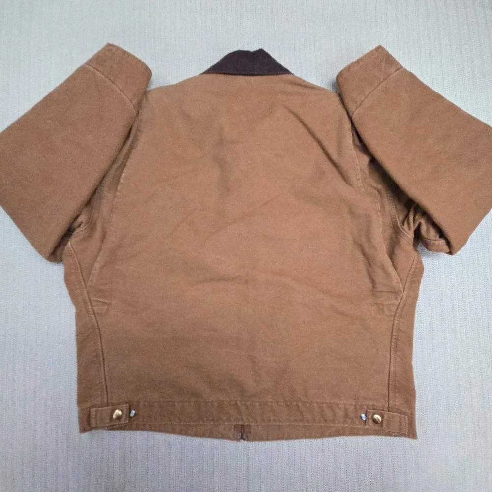 Carhartt Alabama Crimson Tide Jacket Mens XL Blanket Lined Detroit Duck Canvas